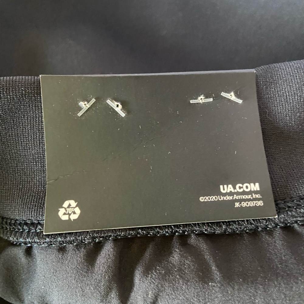 NEW W/Tags Women’s UNDER ARMOUR Fitted Hi-Rise Ankle Pants Lg Black - Picture 7 of 10
